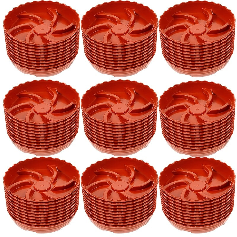 Soucoupe pour pot de fleur antidérapante Ø 14 cm - lot de 12
