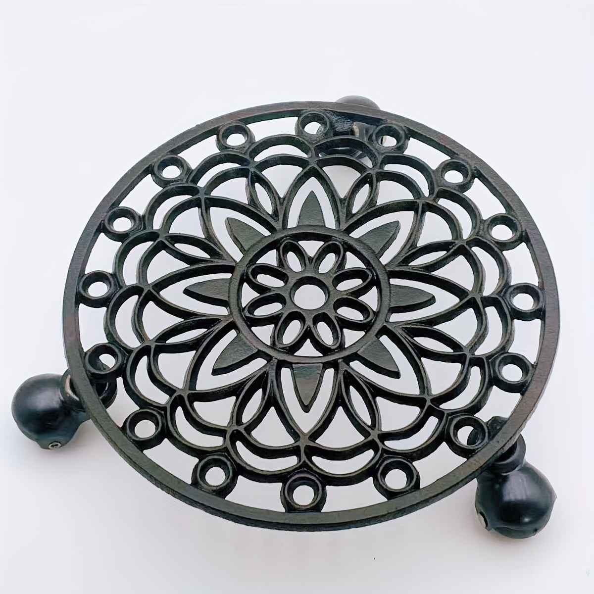 Support de pot de fleur mobile / 1